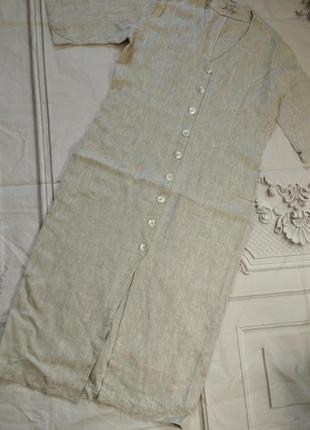 Сукня льон вінтаж в стилі sarah pacini rundholz