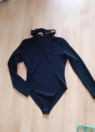 Боди  женское чёрное боди