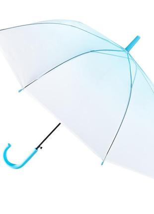 Дитяча парасолька rst rst079 синя напівавтоматична парасолька для дівчинки