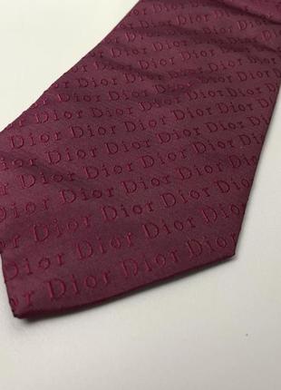 Галстук краватка christian dior монограммная монограм2 фото