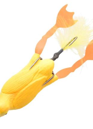 Воблер savage gear 3d hollow duckling weedless s 75mm 15g 03-yellow