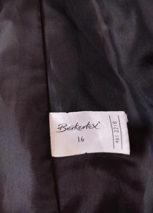 Черный базовый блейзер пиджак шерстяной женский6 фото