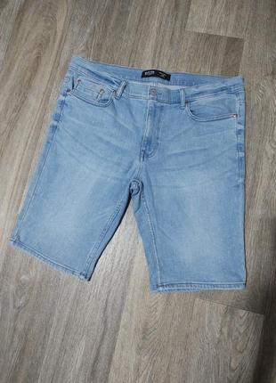 Мужские джинсовые шорты / burton menswear london / бриджи / мужская одежда / чоловічі джинсові шорти / чоловічий одяг /