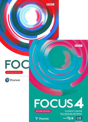 Focus 4 second edition student`s book + workbook
