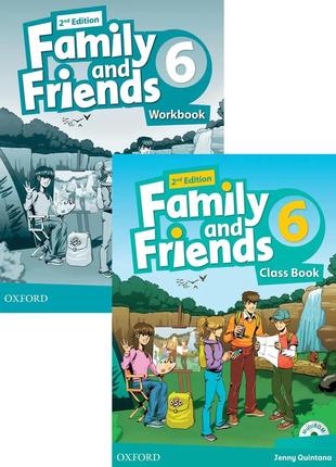 Family and friends 6 2nd student's book+workbook