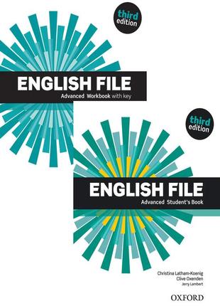 English file advanced 3rd edition students`s book + workbook