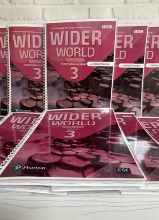 Wider world 3 second edition student's book + workbook