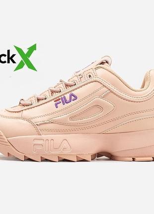 Оберіть стильні кросівки fila disruptor 2 pink