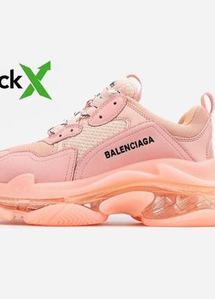 Оберіть стильні кросівки balenciaga triple s «pink»