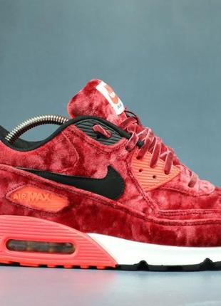 Кроссовки nike air max 90'red velvet'