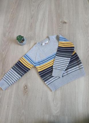 Кофта свитер детский фирменный rollover 9-12,12-18мис