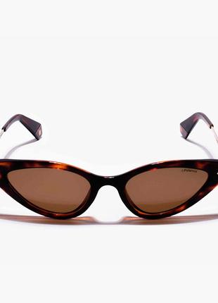 Солнцезащитные очки коричневые роговые очки pollaroid ray ban gucci celine