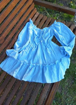Стильное воздушное платье для девочек