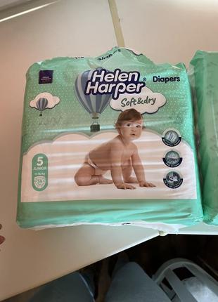 Подгузники helen harper soft&amp;dry junior, размер 5 (11-16 кг)