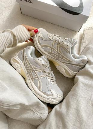 Кожаные кроссовки asics 1968-2160 beige