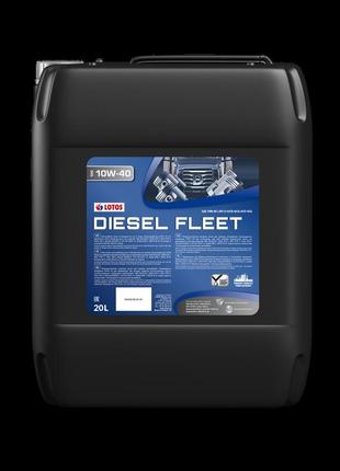 Масло моторное lotos diesel fleet 10w-40 17 кг - (wf-2l02b10-000)