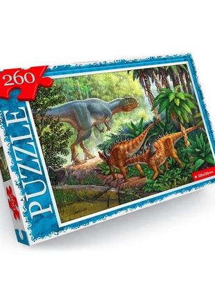 Пазли дитячі "динозаври" danko toys c260-12-03, 260 елементів