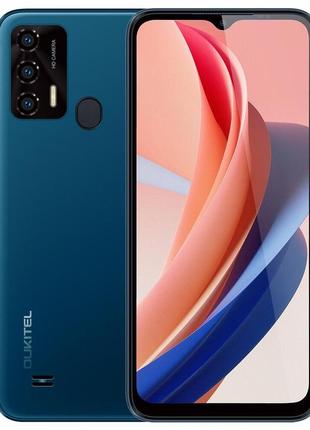 Смартфон oukitel c31 pro 4/64gb blue сенсорный телефон с большим экраном и мощной батареей