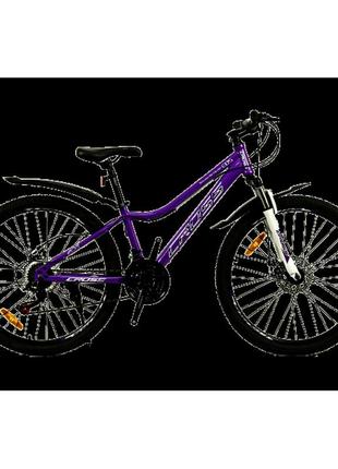 Cross велосипед cross eos 26" 13" фиолетовый