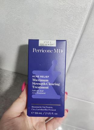 Очищающее средство для лица perricone md acne relief maximum strength clearing treatment 59 ml