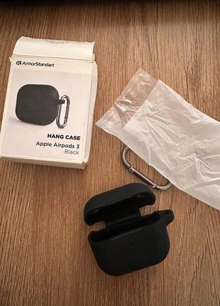 Чехол для apple  airpods 3 black