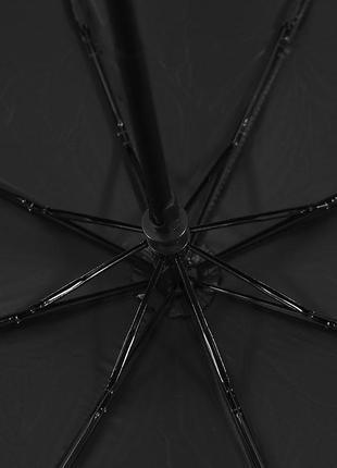 Мини-зонт uv dark green компактный механический. удобный зонт для каждого4 фото
