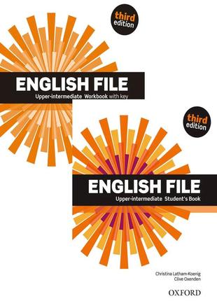 English file upper-intermediate 3rd edition students`s book + workbook