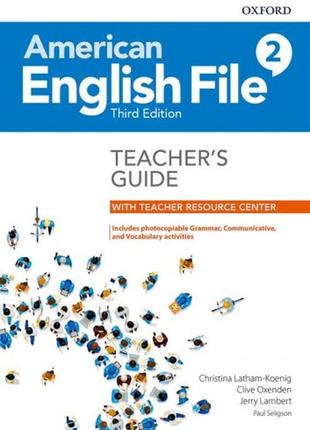 American english file third edition 2 teacher's book with teacher resource center