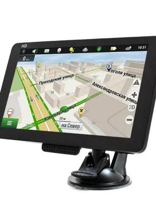 Автомобільний 7" gps навігатор 7004 8gb потужний планшет навігатор для фур та вантажівок igo navitel