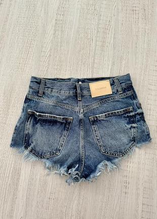 Идеальные джинсовые короткие шорты pull & bear4 фото