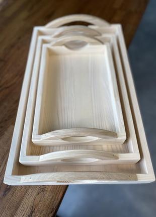 Древесный поднос, поднос кухонный