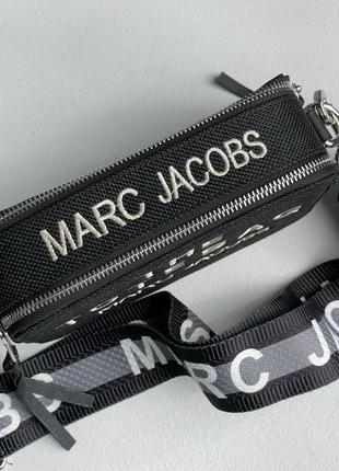 Сумка marc jacobs the snapshot textile black3 фото