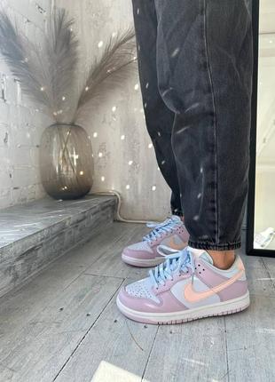 Жіночі кросівки nike low «lavander peach»