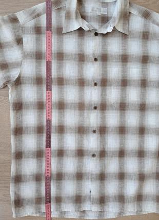 Рубашка лен maks&amp;spenser льняная рубашка разм м-l8 фото