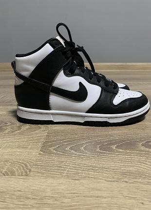 Кроссовки женские nike dunk high panda (dd1869-103)1 фото