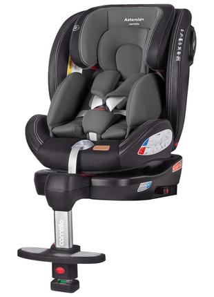 Автокрісло carrello asteroid+ crl-15801 shale grey 0+1/2/3 isofix з поворотом та опорною стійкою /1/