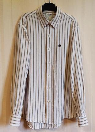 Timberland оригінальна чоловіча сорочка в смужку