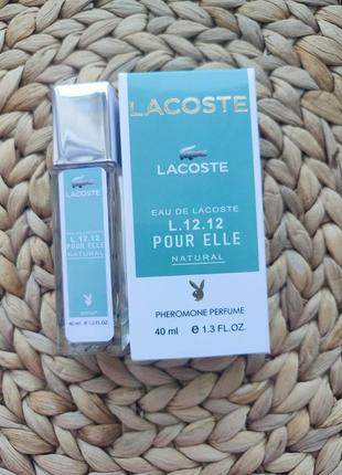 Парфуми lacoste eau de lacoste l.12.12 pour elle natural pheromone parfum женский 40 мл