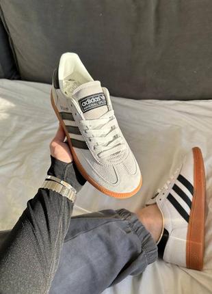 Жіночі кросівки adidas spezial handball white  black