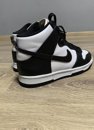 Кроссовки женские nike dunk high panda (dd1869-103)6 фото