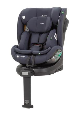 Автокрісло carrello meteorit crl-16001 carbon grey i-size 40-150см isofix, поворот, опор.стійка /1/