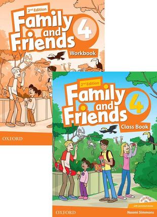 Family and friends 4 2nd student's book+workbook