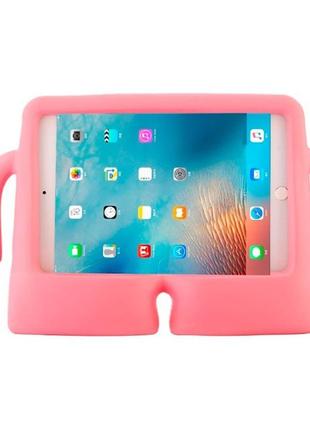 Дитячий чохол для ipad mini 5 чоловічок із ручками pink