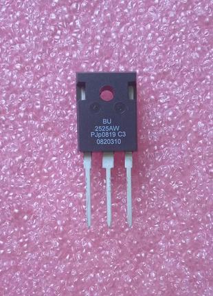 Транзистор bu2525aw to247 (npn, 1500/800v, 12a, 125w)