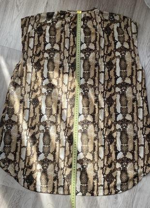 Блуза летняя змеиный принт3 фото