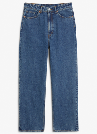 Прямые классические плотные джинсы