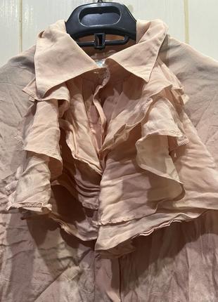 Блуза рубашка натуральный шелк gabrielle оригинал