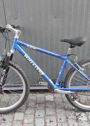 Велосипед wheeler 26" синий v-br б/у (26-blue-030524)