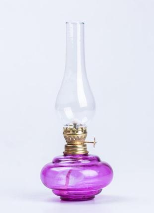 Гасова лампа світильник зі скла велика