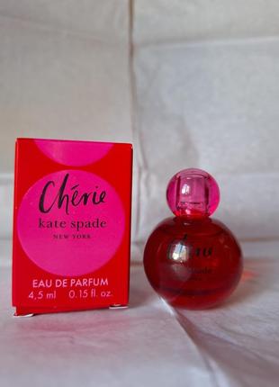 Kate spade cherie парфюмированная вода мини